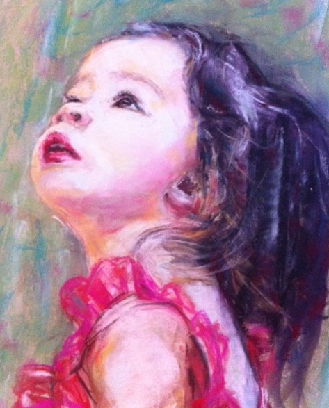 Girl in Pink