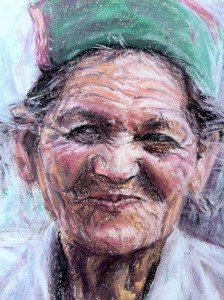 Old Indian woman