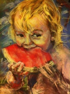 Girl with Watermelon 20 January