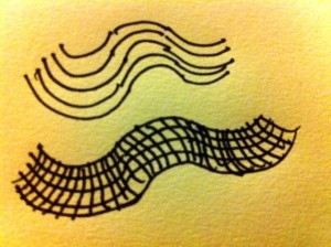 contour hatching