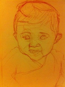 Ruby preliminary sketch