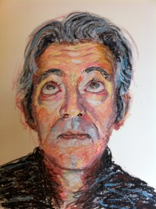 Oil sketch with no underdrawing